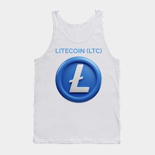 LITECOIN (LTC) cryptocurrency Tank Top